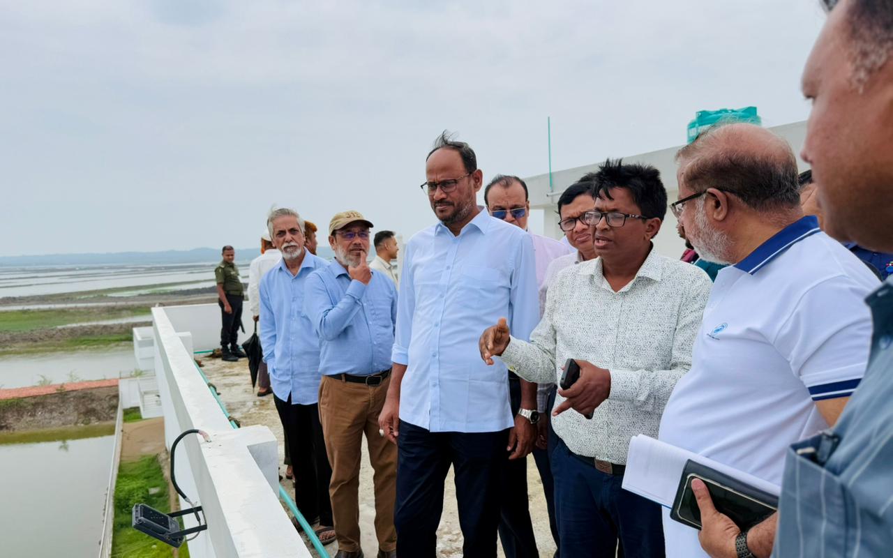 সরকারি চিংড়ি এস্টেটের উন্নয়নে সব ধরনের সহযোগিতা দেওয়া হবে